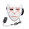 Party Masks LED Light Mask Up Funny från Festival Cosplay Halloween Costume Treespeed Flash Bar Dance 9 Styles Drop Delivery Home Dhdnwzz