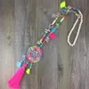 Chokers ręcznie robione kobiety długi naszyjnik boho bohemian naszyjnik