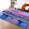 Tapis Paysage Salon Tapis Tapis Anti-dérapant Enfants Jouer Jeu Tapis De Sol Décor À La Maison Cuisine Chambre Tapis Bain Porte Tapis R230728