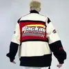 Mens Jackets American Vintage Letter Embroidered And Coats Men Y2K Street Hip Hop Baseball Unisex Harajuku Tops 230731
