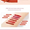 Lipgloss Waterdicht Blijvende Gekleurde Vocht Vloeibare Lipstick 6 Kleuren Fluweel Mat Zijdeachtig Glazuur Lippen Make-up Luipaard