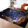 Carpets Romantic Stars Carpet For Living Room Galaxy Space Parlor Area Rug Memory Kids Bedroom Rug Bathroom Mat Entrance Doormat R230728