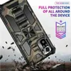 携帯電話のケースXiaomi Mi 11t Pro Redmi Note 11 Pro Plus Note 10 Armor Shockproof Coque Protective Phone Case Cover X0731の携帯電話迷彩ケース