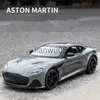 Voitures miniatures moulées sous pression 124 Aston Martin DBS Superleggera Alliage Voiture de sport Diecasts Véhicules jouets Modèle de voiture en métal Simulation Collection Enfants Jouets Cadeau x0731
