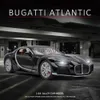 Diecast Model Cars 124 Spielzeugauto Bugatti Atlantic Metallspielzeug Legierung Sportwagen Druckguss Spielzeugfahrzeuge Automodell Miniaturmodellauto Spielzeug für Kinder x0731