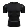 Männer Kurzarm Schnell Trocknend Sport T-shirt Top Laufen Basketball Training Eis Seide Atmungsaktive Halbarm Fitness Kleidung