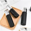 Packing Bottles Frosted Black Glass Bottle Press Pump Spray Lotion Cream Jars Empty Cosmetic Containers 20Ml 30Ml 40Ml 50Ml 60Ml 80Ml Otp8K