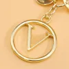Ladies Designer Chains Classic Car Key Ring Letter Keychains Bag Charm Casual Keyrings Fashion Bags Pendant Wallet Accessories