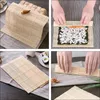 Juegos de vajilla, suministros para manualidades, utensilios de cocina, alfombrillas rodantes para Sushi, bandeja para hacer aparatos caseros, cortina de bambú