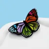 Броши Синди Сян Акриловая бабочка для женщин Красивая летняя штифт насекомых красочные аксессуары высокое качество