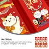 Present Wrap Year Cartoon Ox Red Envelope Paper Children's Chinese Style 2023 Kuvert