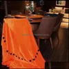 Koce modny projektant koc klasyczny pomarańczowy nadruk sofa sofa łóżko dekoracja szal 150x200 cm upuszczenie dostawy ogrodowych tkaniny dhp4e