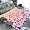 Dywany anty-dziki 3D nadruk salon duży dywan badanie dywan dywanika stolik stolik podkładka lobby drzwi lobby mata wykusza poduszka łatwa do mycia DHI4X