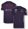 メンズTシャツF1チームTシャツフォーミュラ1ドライバー短袖Tシャツ夏レーシングファンラウンドネックカジュアルTシャツプラスサイズカージャージWT7G