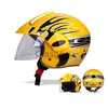 Casques de moto Garçons Filles Enfants Casque pour Scooter Enfants Casque Vélo Électrique Cascos Enfant Casques De Moto Pour 312 vieux 4854 cm x0731