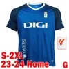 23 24 Real Oviedo Camisetas de futbol Voetbalshirts 2023 2024 ROZADA BORJA CAMARASA LUENGO MOYANO POMARES Voetbalshirts Heren Uniformen kinderkits sokken volledige sets