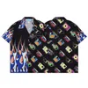 2023SS Sprężyna/lato Wysokiej jakości projektowy druk literowy T Shirt Bawełniany materiał okrągły szyja Pullover krótkie rękawowe T-shirt Bluza A73E2S16