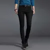 Calças masculinas novas jeans skinny preto azul primavera verão jeans finos masculinos shorts jeans elásticos de algodão de alta qualidade calças lápis Z230731