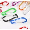 Keychains Lanyards Carabiner Ring Keyrings Key Chain Outdoor Sports Camp Snap Clip Hook Keychain vandring Aluminium Metall rostfritt Ste Otqw5