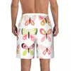 Men's Shorts Butterfly 3D Printing Summer Beach Hawaiian Leisure Style Drawstring Home