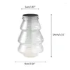 Le stockage met en bouteille l'ensemble de pot de sucrerie d'arbre de Noël de 6 cachetage transparent étanche à l'humidité