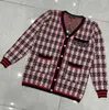 Kvinnors tröjor Cardigan Fashion Casual Women Brandggs Designer Sweaters GG19