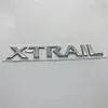 3D Araba Arka Amblem Rozeti Chrome X Trail Nissan X-Trail Otomatik Styling188W için Gümüş Sticker