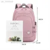 School Bags New ordinary female travel laptop backpack mochilas college school backpack youth barbecue business backpack nylon school bag Z230801