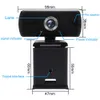 ウェブカメラウェブカメラポータブル高互換性ミニ耐久性の高いオンプターマイク付きビデオウェブカメラ用の高品質の1080p