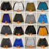 Sport Pocket Zipper Basketball Short Men Team Just Don Wear Drawstring Sweatpants Elastic midja Western Eastern Running Pant Gym Casual Taylor Hendricks Shorts