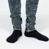 New Fit Show Slim Hole Geometry Pattern Jeans Pantalons longs pour hommes