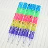 5PCS/SET Cute Cartoon Bear Pencils Pisanie Pens Pens School Office Supplies Pencil For Kids Pomiar Prezent