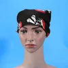 Bandanas 6pcs dla mężczyzn piracki chusteczka hiphop hair akcesoria dzieci cosplay imprezowy