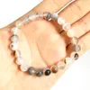 MG1945 8 mm Australien Ocean Agate Armband Womens Natural Gemstone Pärled Chakra Wrist Smycken