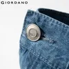 Mäns jeans giordano män jeans mustasch effekt lätta jeans klassiska fem pocket zip flue comfy denim jeans 13111011 j230728