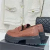 Женские невысокие туфли для туфли Dermis Slip-On Loafer Evening Shoes Outdoor обувь роскошная дизайнерская обувь плоская дна обувь