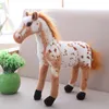 Taille de cheval simulée soutien créatif sueur sang cheval taille cheval articles ménagers peluche jouet en gros