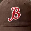 Czapki kulkowe swobodne litera b czapka baseballowa dla mężczyzn i kobiet mody Summer Sun Cotton Soft Top Hip Hop unisex 230729