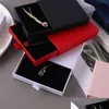 Jewelry Boxes Cardboard Der Display Box Thick Paper Jewelrys Gift Packaging Case Sponge Insert Drop Delivery Otxbo