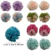 Dog Apparel 50/100PCS Mesh Ball Hair Bows Pet Accessories Rubber Bands Supplies For Small Cat Grooming