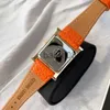 Inne zegarki Pablo Raez Specjalny luksusowy zegarek Wysokiej jakości Diamentowy Skórzany Skórzany Lady Dress Orange Jewelry Women Wristwatches Styl mody J230728