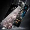 Cell Phone Cases Fashion Skull Skeleton Grim Reaper Glass Phone Case for iPhone 11 12 13 Pro XR X 7 8 XS Max 6 6S Plus SE Mobile Phones Cover x0731