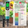 PH Mètres PH-mètre de sol de haute précision 0,00 ~ 14,00 pH Analyseur de capteur de testeur de sol d'acidité de température numérique pour la plantation en plein air Jardin Terres agricoles 230731