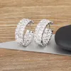 Boucles d'oreilles AIBEF brillant luxe strass goutte Piercing femmes élégant cuivre Zircon classique bijoux accessoire charme cadeau en gros