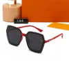 Designer-Sonnenbrillen für Damen, Sonnenbrillen und Herren, modisches Modell, spezieller UV-Schutz 400, Buchstabe Big Leg Double Beam Frame, Outdoor-Marken, Design-Brillen 586
