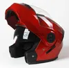 Caschi da moto 2020 Nuovi uomini di arrivo Moto da corsa professionale Casco flip up Materiale ABS Caschi modulari a doppia lente Certificazione DOT x0731