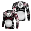 T-shirts pour hommes CODY LUNDIN Novel Pattern MMA Grappling Rash Guard Manches longues Compression Workout Animal Sublimation Print Tops