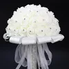 BEYAZ BOUQUET BUUQUET GÜLÜ BEYAZ BEYAZ KULLANIM NEDENLER Düğün Çiçekleri 20 cm Çapı New301h