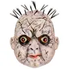 Strona główna śmieszna twarz taniec cosplay maska ​​lateksowa maska ​​Maskcostumes Props Halloween terror maska ​​mężczyźni Straszne maski C211