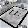 Carpets Letter Decoration Various Styles Rich Colors Fashionable Home Stain-Resistant For Living Room Bedroom Area Rugs High Drop Deli Dhrsw